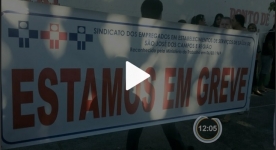 Inicio da Greve Funcionários Santa Casa de Cruzeiro