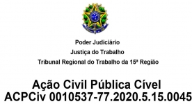 Ação Civil Publica 14/04/2020
